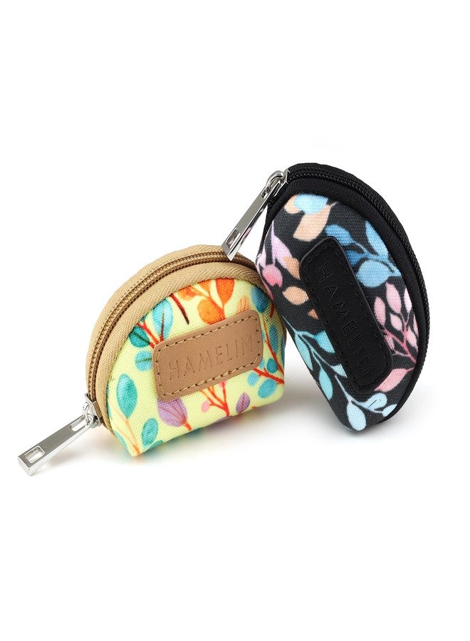 Hamelin Mini Pouch | Small Airpod & Coin Pouch for Women | Earphone Case for Girls | Coin Purse | Small Purse, Multi Purpose Purse Set of Two- Country Garden | Ideal Women's Gift - Image 1